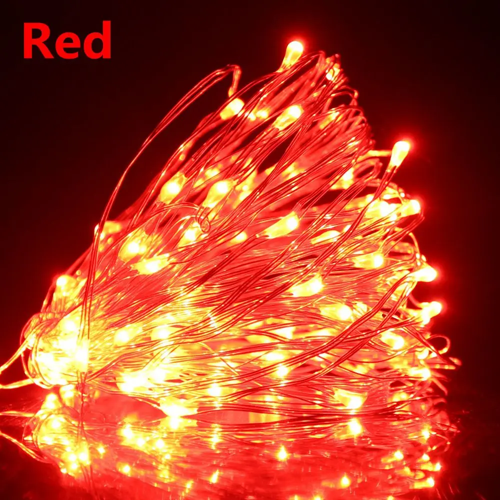 
1M 2M 5M 10M 20M Copper Wire LED String Lamp Fairy lights Night Light For Christmas Garland New Year Xmas Wedding Decoration 
