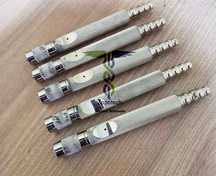 Liposuction infiltration female leurlock handle  Leurlock fitting and threaded cannula fitting