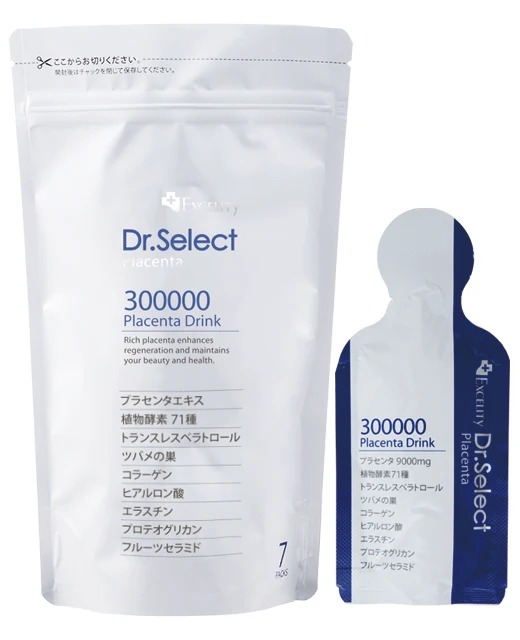 Dr. Select placenta drink made in Japan