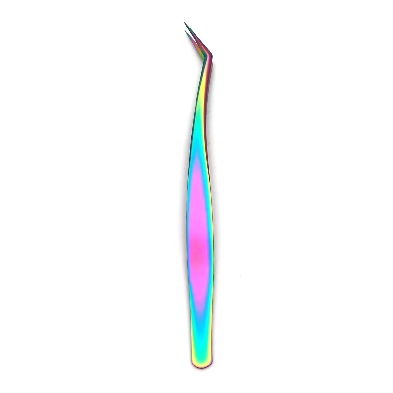  Пинцет для наращивания ресниц из нержавеющей стали с индивидуальным логотипом