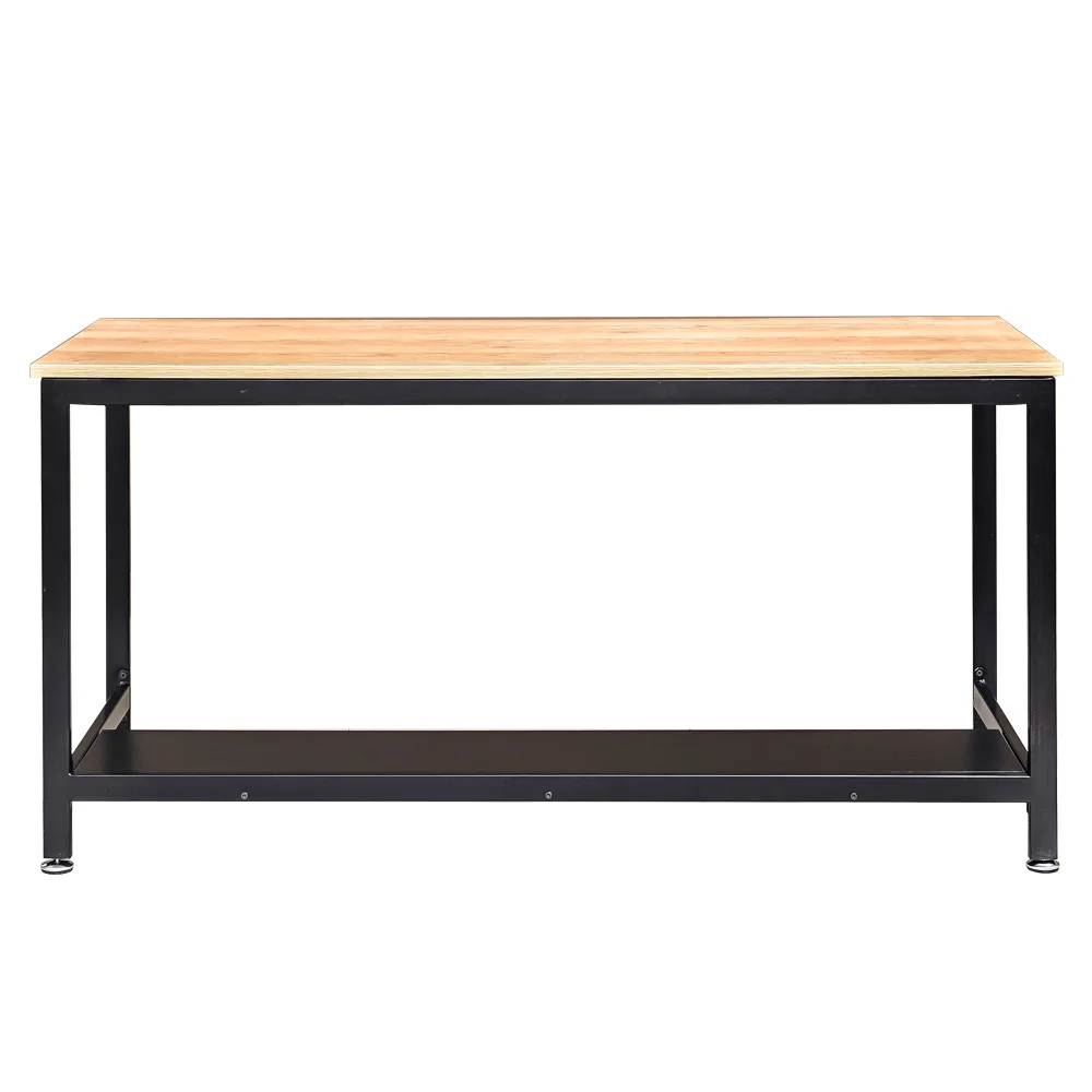 Современный деревянный металлический стол для учебы компьютерный ноутбука игровой дома и офиса