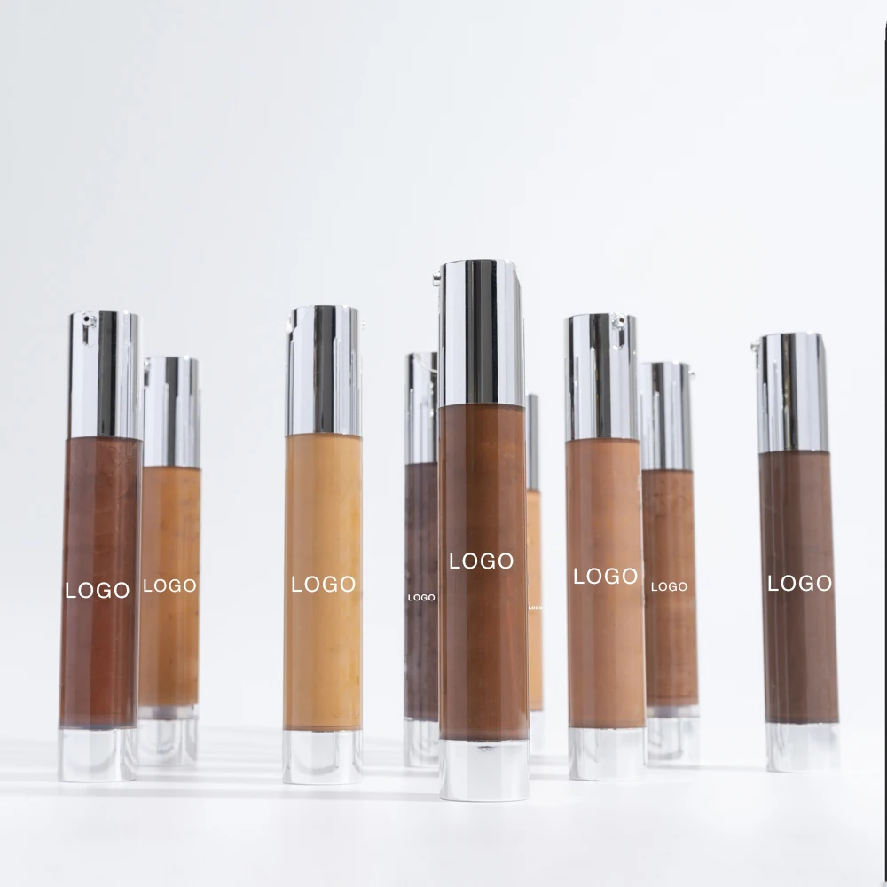 Matte Foundation Private Label OEM ODM Wholesale Foundation Bottle Packaging Full Coverage Waterproof Foundation