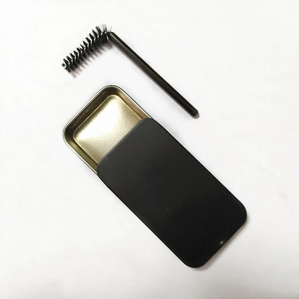 Private Label Gel Soap Brow Lasting Eyebrow Styling Soap Black Brow Soap