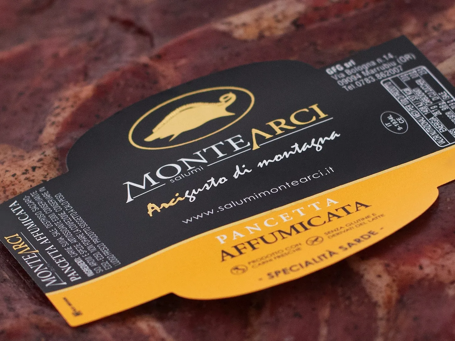 Top-quality Italian cured SMOKED PORK BELLY for sale