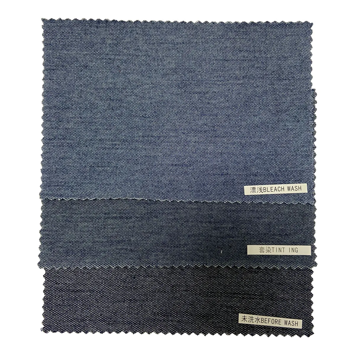 Дышащая трикотажная джинсовая ткань из нейлона и хлопка для джинсов