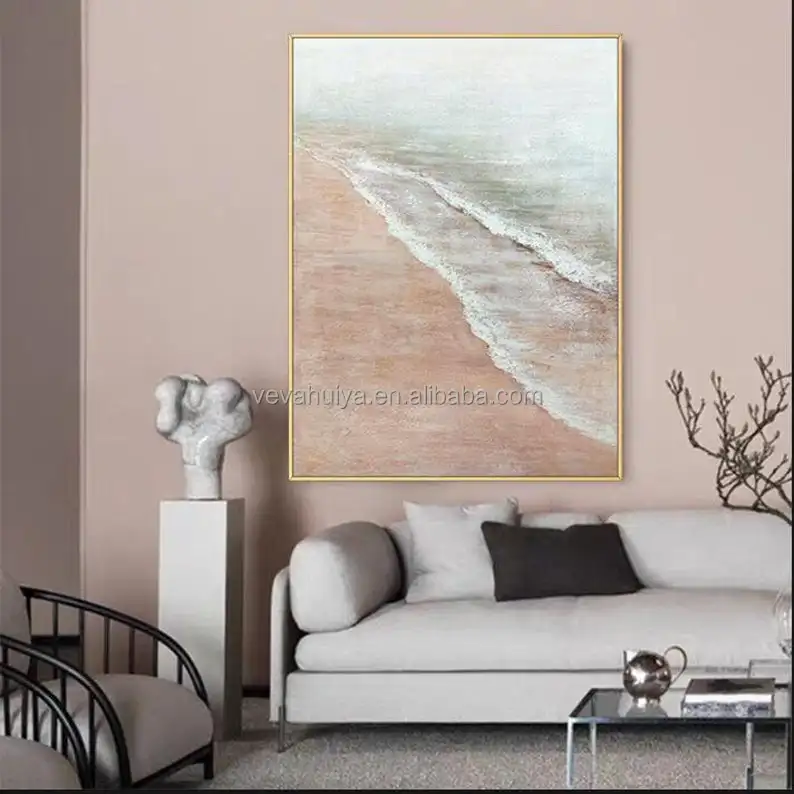 Large Abstract Painting Wall Art  Modern Art Painting Pink Gold Abstract Painting Overszied Wall Art Orignal