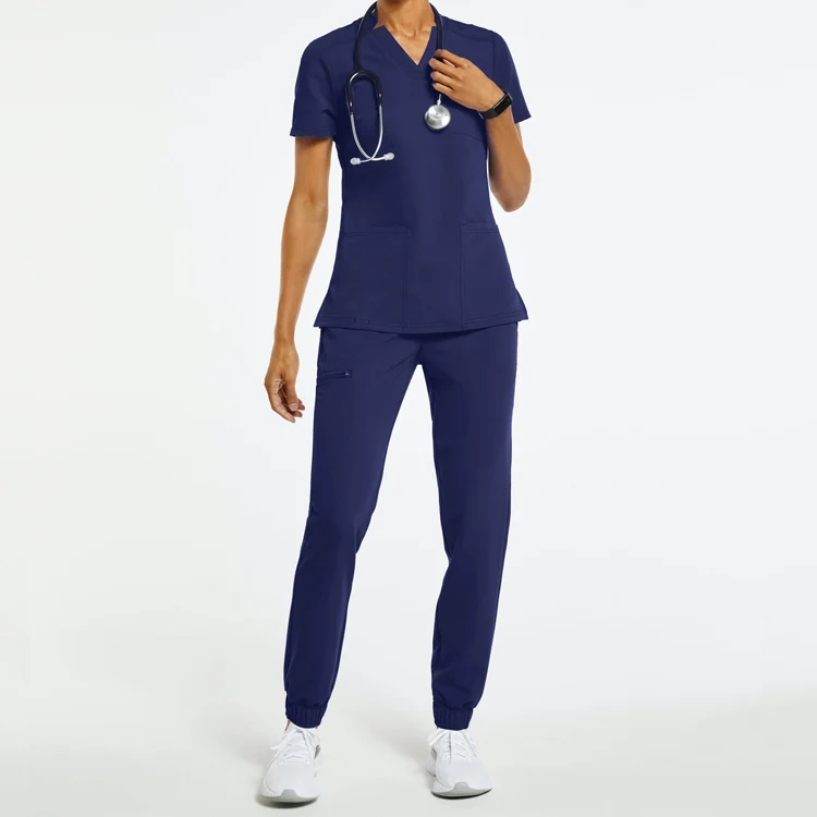 OEM Medical Clothing Hospital Uniform for Doctors Men Hospital Clothing Patient Gown Clothes Cotton Unisex Customized