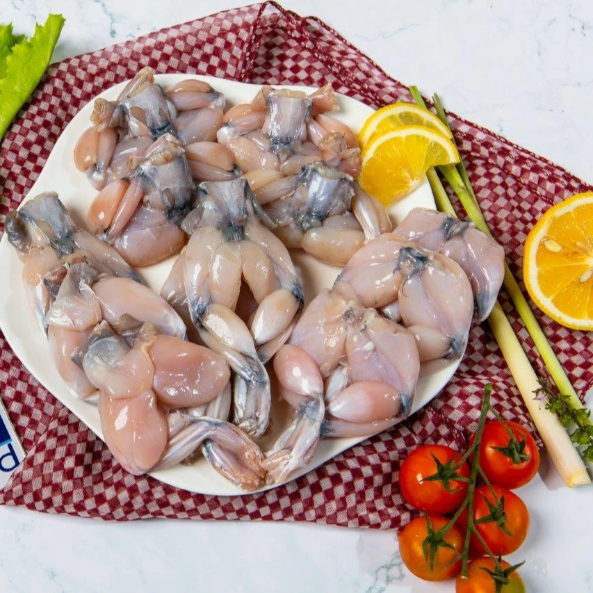  SEASPIMEX FROZEN IQF BQF HOPLOBATRACHUS RUGULOSUS FROG LEGS PRODUCT FROM MEKONG DELTA -