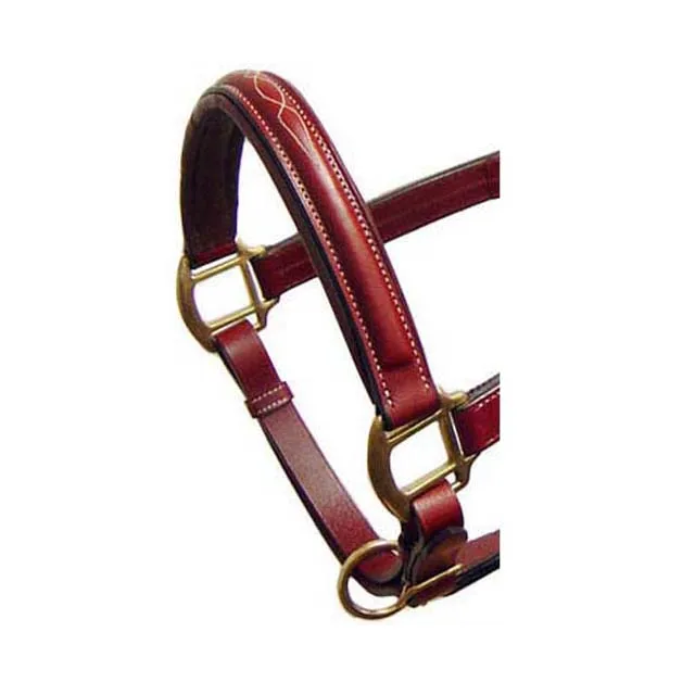 Hand Carved Leather Halter