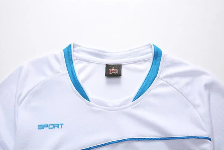 Футболки Спортивная униформа для детей одежда футбольные комплекты девочек летние детские мальчиков