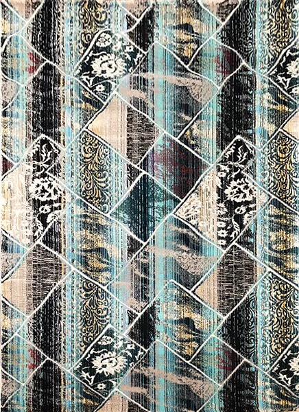 Роскошная оптовая цена для использования в помещении 11 мм тепловой набор полипропиленовые прямоугольные классические многоцветные тканые коврики