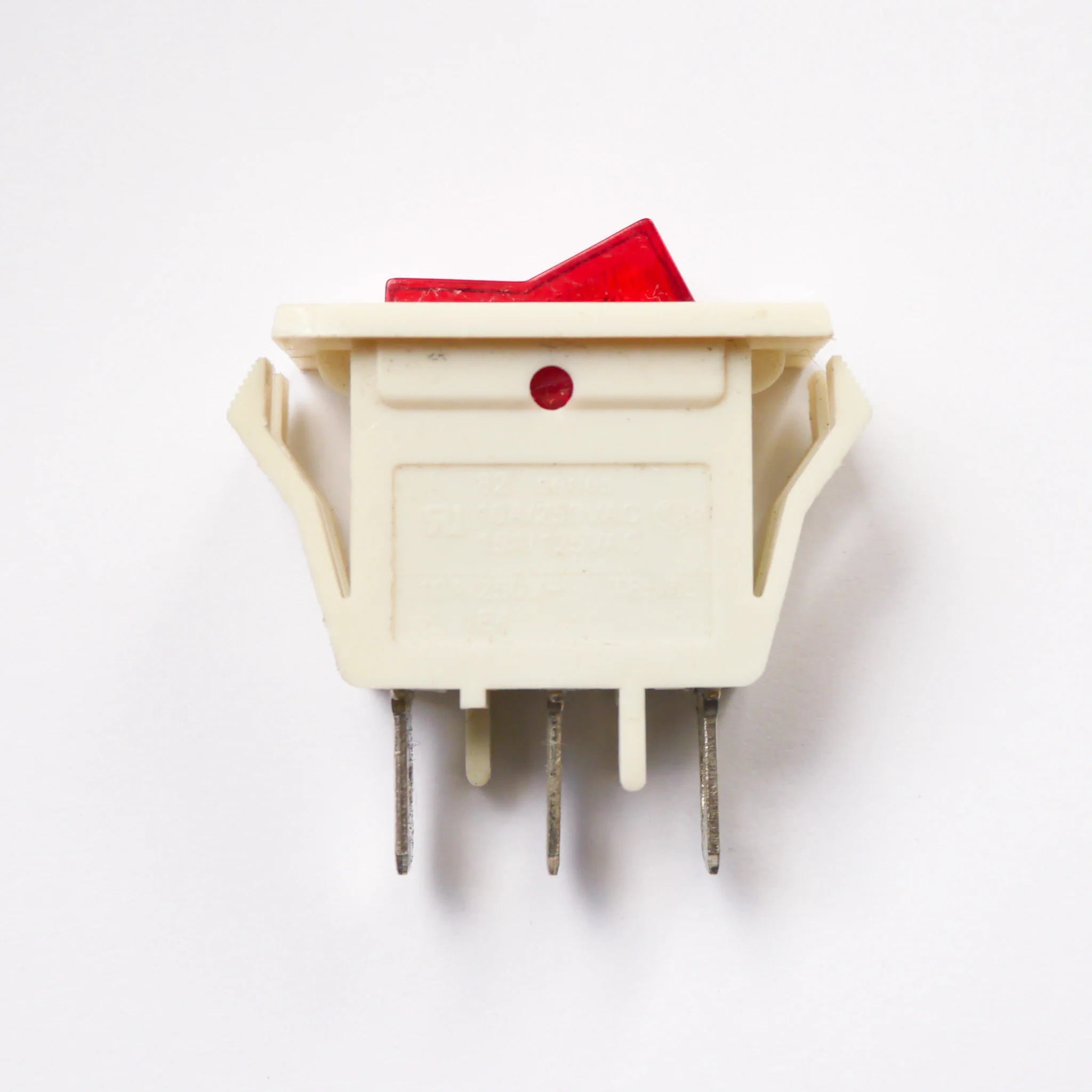 3 Pin AC Switch Red Rocker Switch Switch ON/OFF 10A / 250VAC  15A / 125VAC