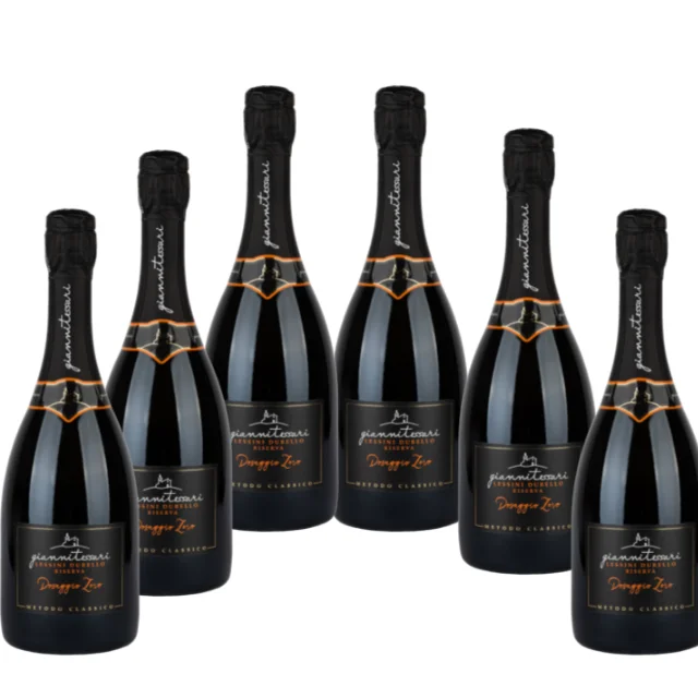 6 bottle box Italian high quality wine sparkling pas dose wine wine alcoholic beverage