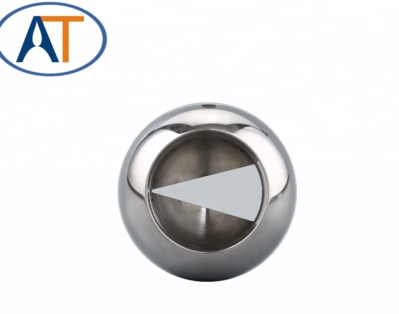 
2020 Balls for alloy ball valves polished floating steel trunnion 30degree v port valve ball material 431 