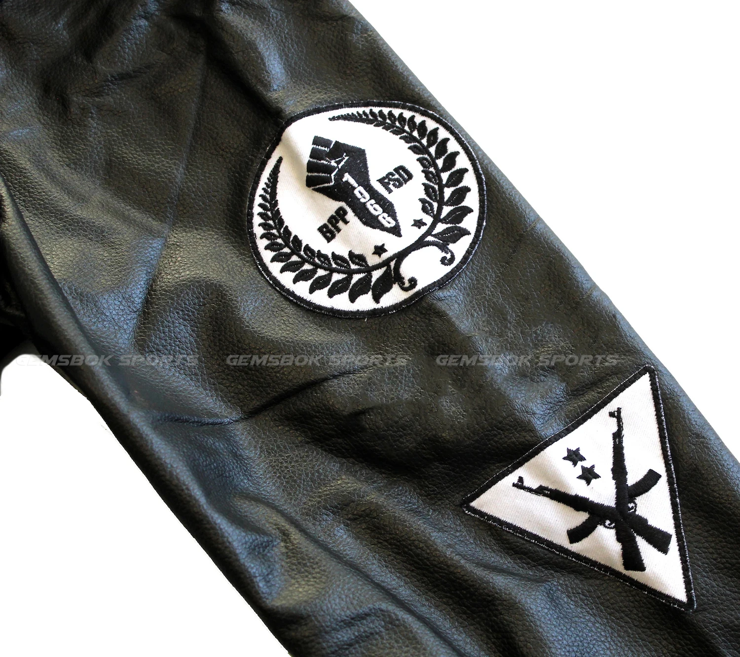 Куртка Panther Varsity черная контрастная Лоскутная куртка-бомбер Letterman мужская куртка высшего качества Черная