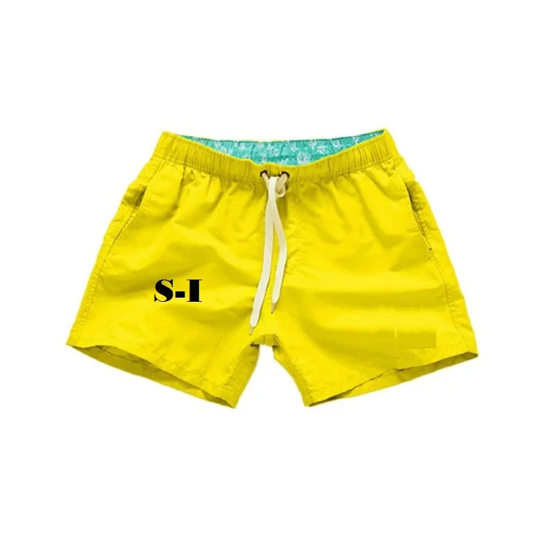 Custom Made Top Selling Mens Shorts Swim Trunks with Elastic Waist Beach Board Shorts with side pockets