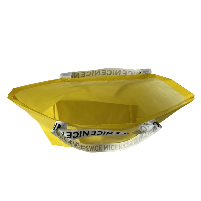 New custom Vietnam large fabric shopping pp lamination PE woven bag with logos