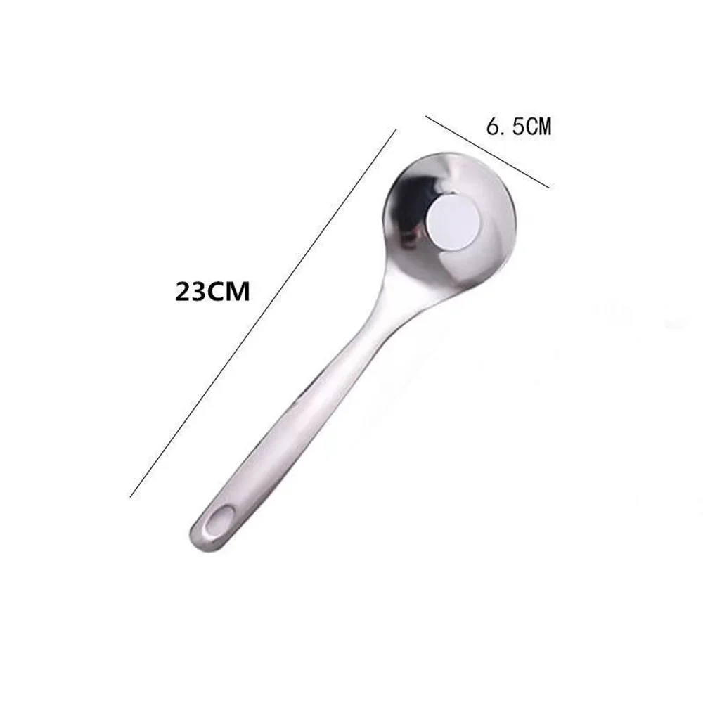 304 stainless machine household fish balls round spoon artifact pressure balls