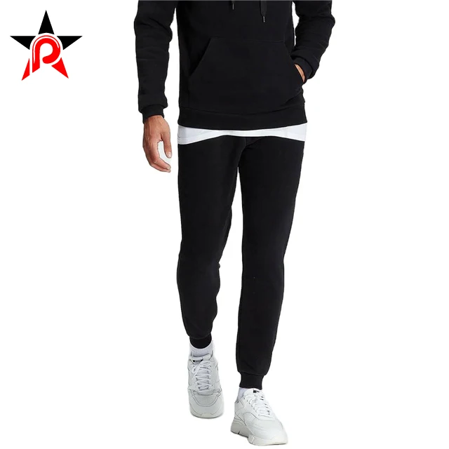Custom Printed Logo Sport Casual Joggers Sweat Stacked Pants For Men 2021