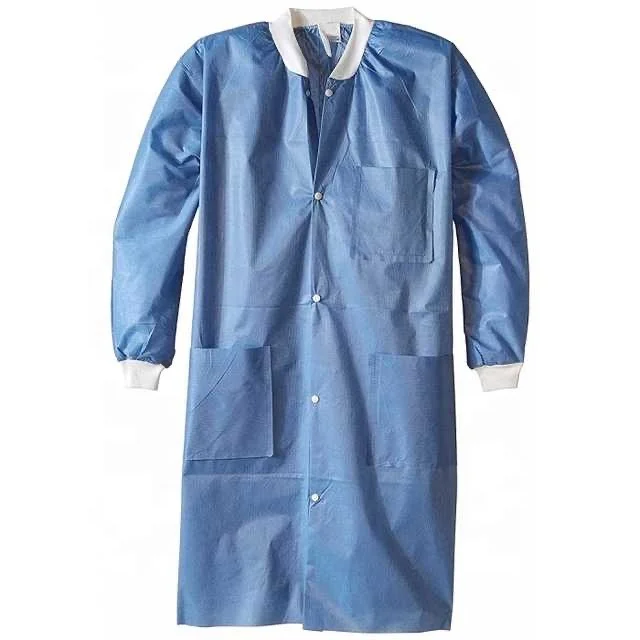 
High quality disposable Medical Coats laboratory coat , doctors uniform coats for hospital 