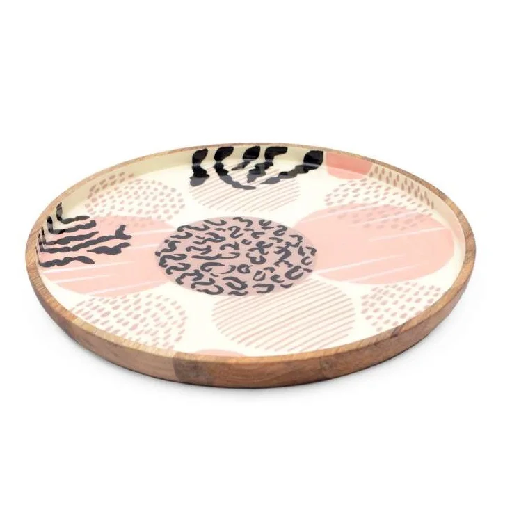 Food Safe Wooden Enamel Salad Serving Bowl Manufacturer of Premium Wooden Salad Serving Bowl