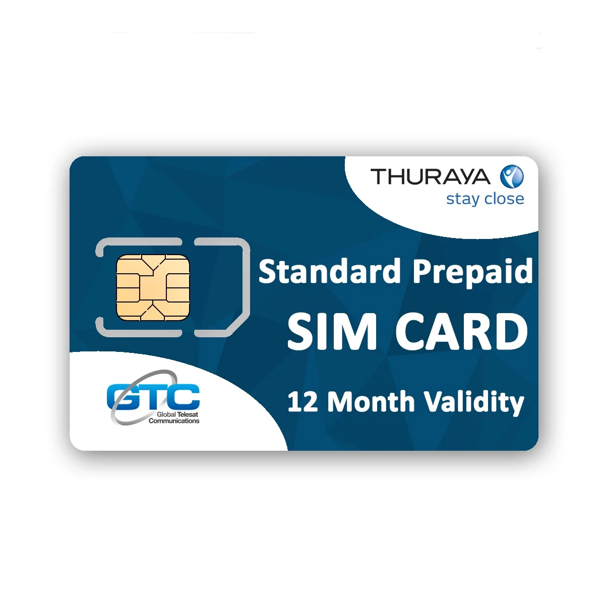 Спутниковый телефон с стандартной SIM-картой с блоками Airtime