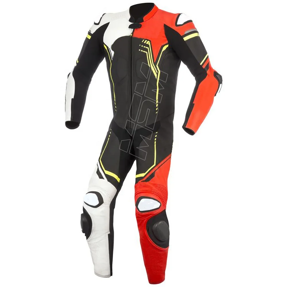 
20 OEM Latest Style Motor Bike Suit / Custom Motorcycle Leather Race Suit Biker Racing Suit Motorbike Leather 