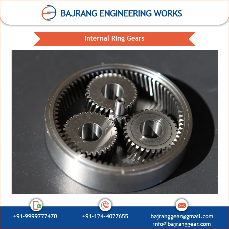 Best Market Price Alloy Steel Material Spur / Helical Tooth Profile Internal Ring Gears