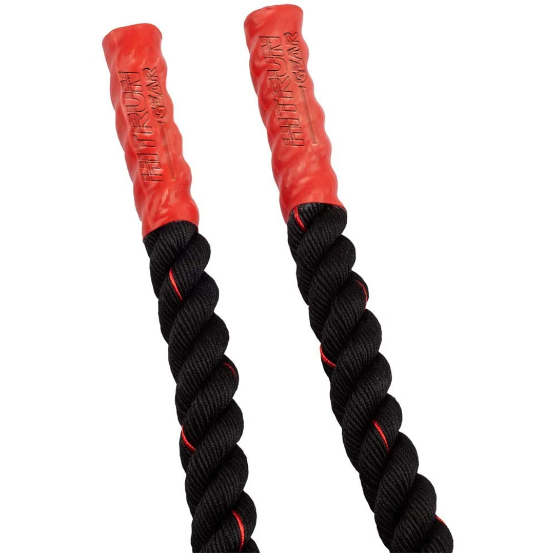 Боевая веревка | Диаметр 2 дюйма Упражнения из полиакрила длиной 30 футов