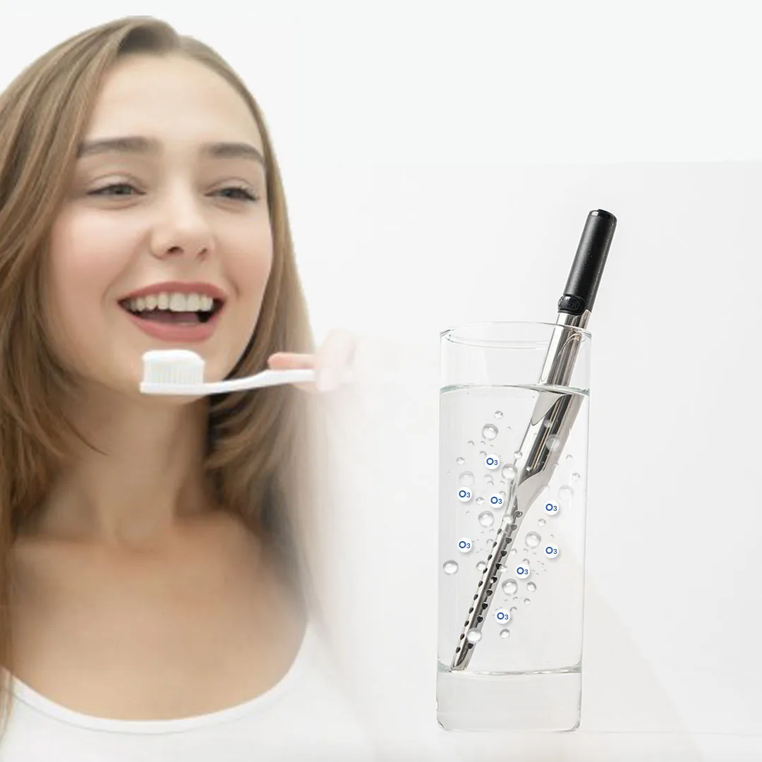 Portable Natural protection oral mucosa mouth teeth disease treatment 99% sterilizer disinfection ozone water mouthwash gargle