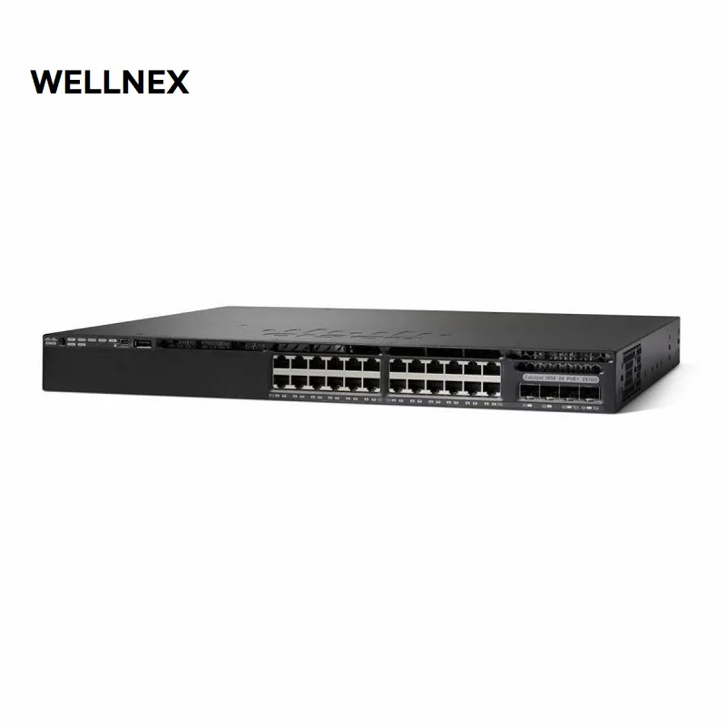 WS-C3650-24PWS-S новый оригинальный коммутатор 3650 сетевой коммутатор с 24 портами чистый Великобритании ЕС США серийный номер спросить для восстановленного цена и доступность