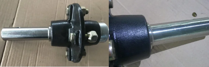 High Quality Trailer Axle Hub Axle Spindle Assembly 4 Studs Trailer Hub