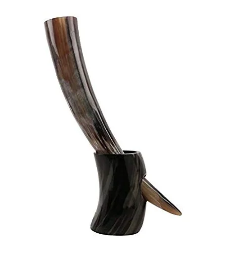 We sell product with good quality and price Custom Sized Buffalo/OX Drinking Horn