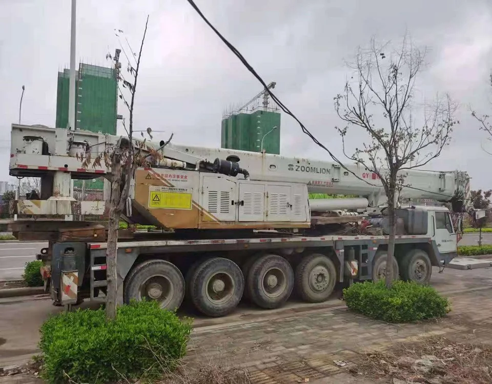 Zoomlion автокран 100Ton 2007 Подержанный Автокран
