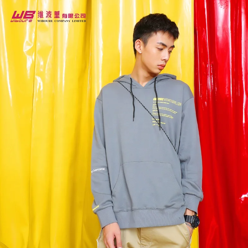 Lowest Price Custom Plain blank hoodies 100% cotton clothing Custom made mens hooded sweatshirts for unisex hoodie
