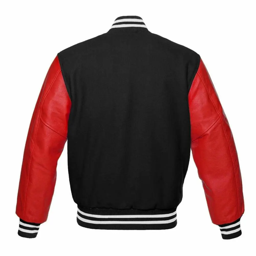 Оригинальные мужские куртки Varsity из натуральной кожи в американском стиле