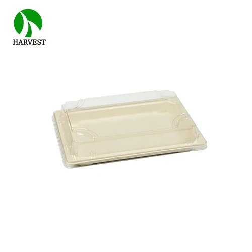 Bamboo Fiber Pulp Take Out Container Food box Sushi Container