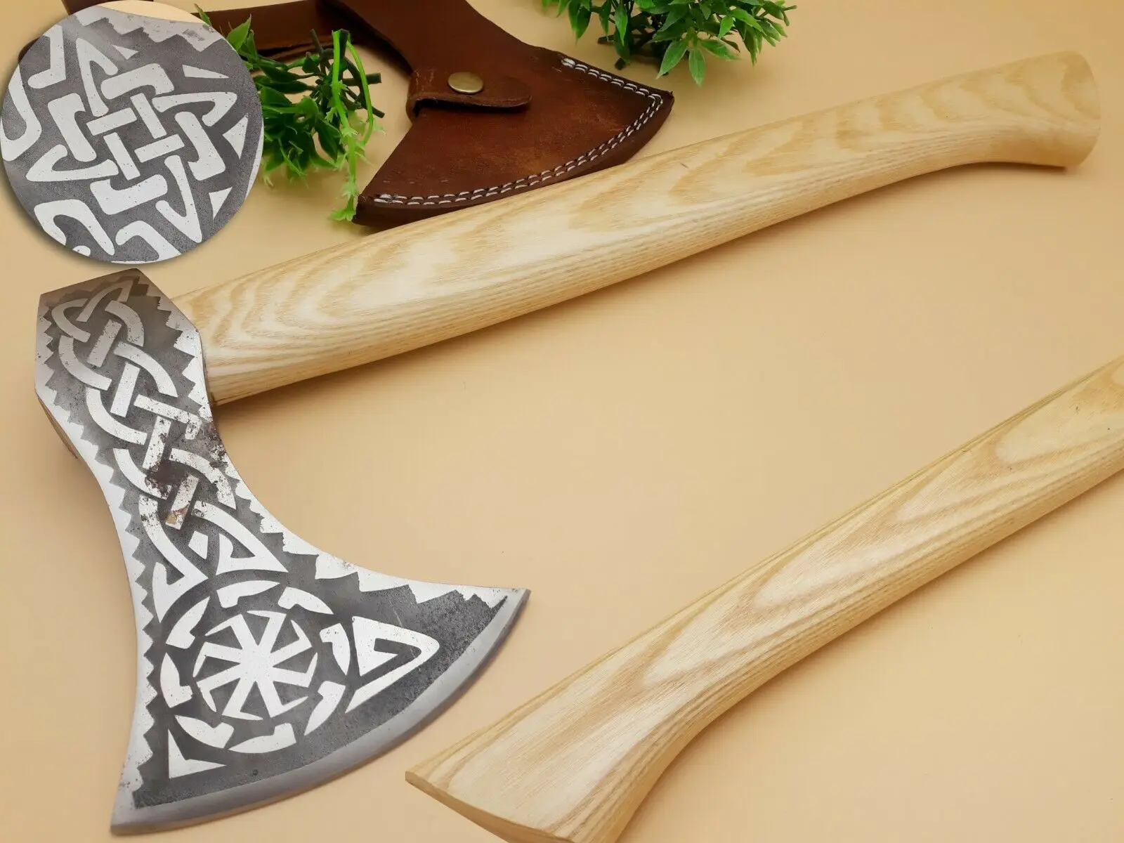  Нержавеющая сталь Viking Охота гравировкой из вулканической лавы ручная работа тактические углеродного кованые оси для выживания на природе кемпинга и резьба по дереву