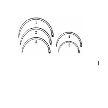 Surgical Reusable Non-sterile Eye McGowan 1/2 Heavy Taper Point Surgical Needles for Surgical Applications