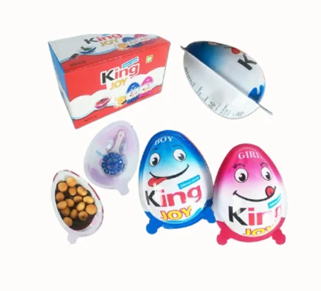 Chocolate  Egg with biscuit and Toy Inside Competitive price Vietnam Factory