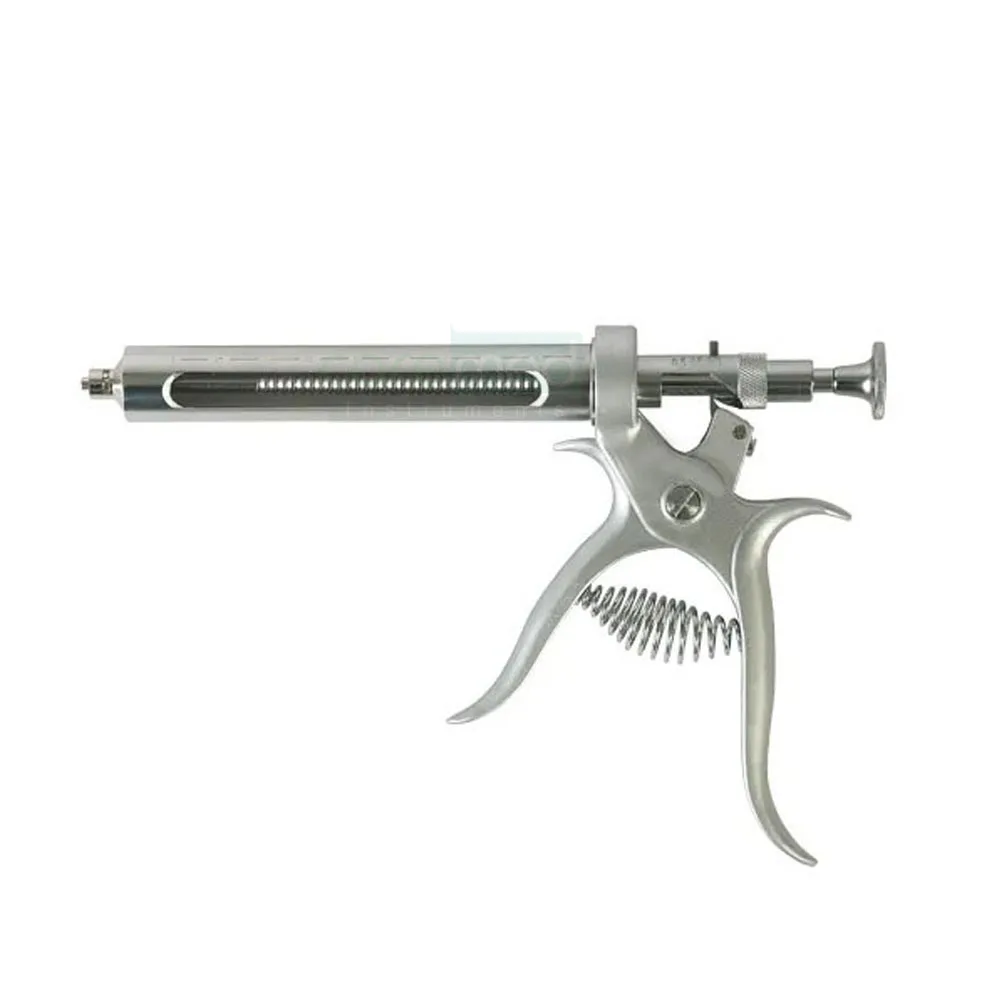 Professional Continuous Injection Pistol Syringe Gun Semiautomatic Veterinary Syringe Gun | Caremed Instruments