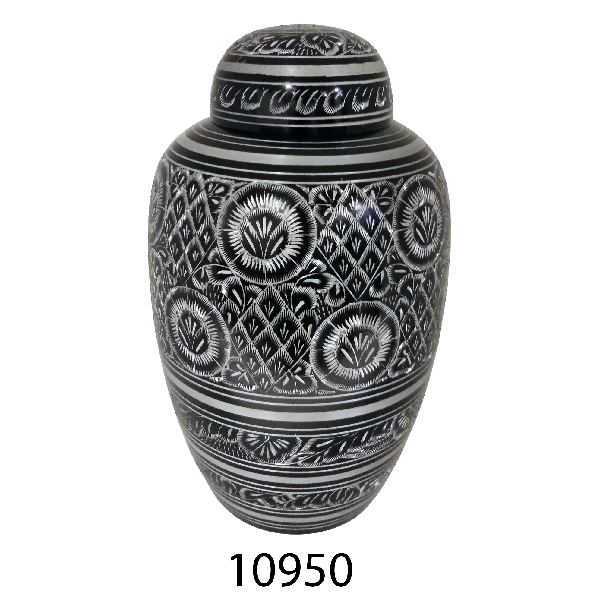 Funeral Aluminium Cremation Urn Paw Printed for Pet Ashes Modern Cremation Round Urn Burial Equipment