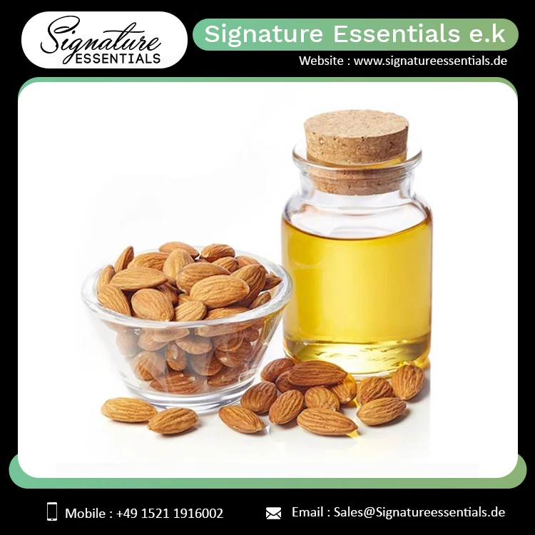 
Sweet Almond Oil Bulk Cold Pressed Carrier Oil For Skin Care Factory Manufacturer Of Carrier Oil 