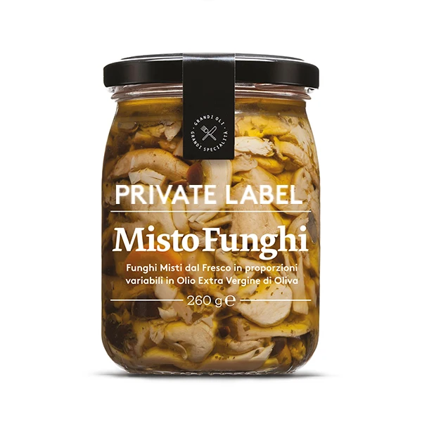 Private label Italian Mixed Mushrooms handmade for wholesales