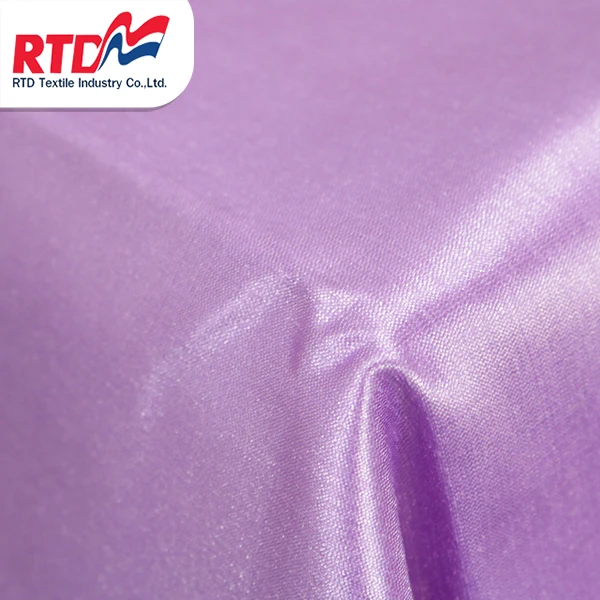 Швейцарский шелк RTD 100% полиэфирная ткань премиум-класса товары для одежды светло-фиолетовый