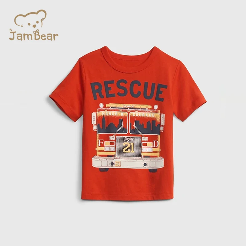 
JamBear Organic Baby Cotton T Shirts Summer Natural Baby T shirt Buy Kids Print T shirt Wholesale Children Clothing 