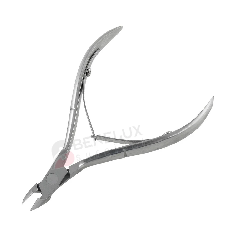 Профессиональные кусачки для ногтей из нержавеющей стали, кусачки для кутикулы, сделано в Пакистане