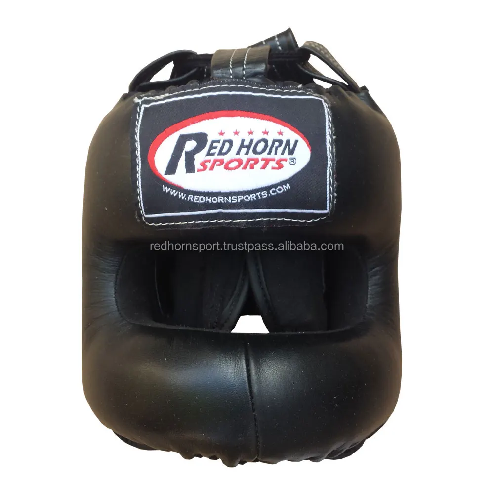 Boxing Head Guard, MMA Face Protector Muay thai Helmet Custom Leather Face protector Head gear Custom Logo headgears