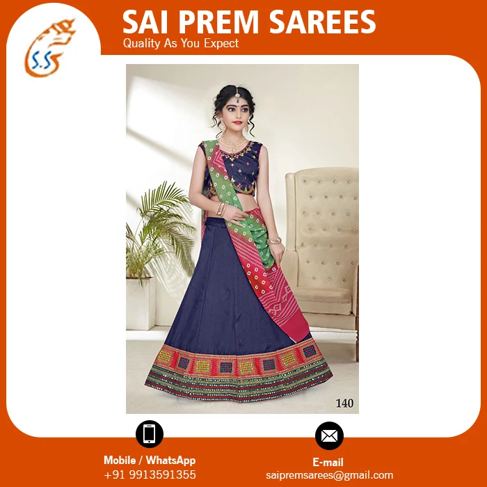 Best Designer Embroidery Lehnga Choli for Kids Wear with Designer Dupatta At Wholesale Price Contact For Bulk Order