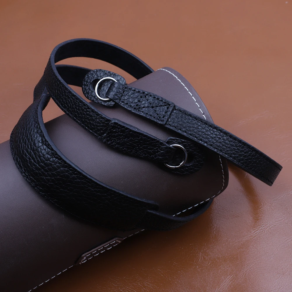 Padded Handmade Genuine Leather Camera Strap Camera Shoulder Sling Belt For Canon Nikon Sony FUJI Fujifilm XT4  Leica Pentax